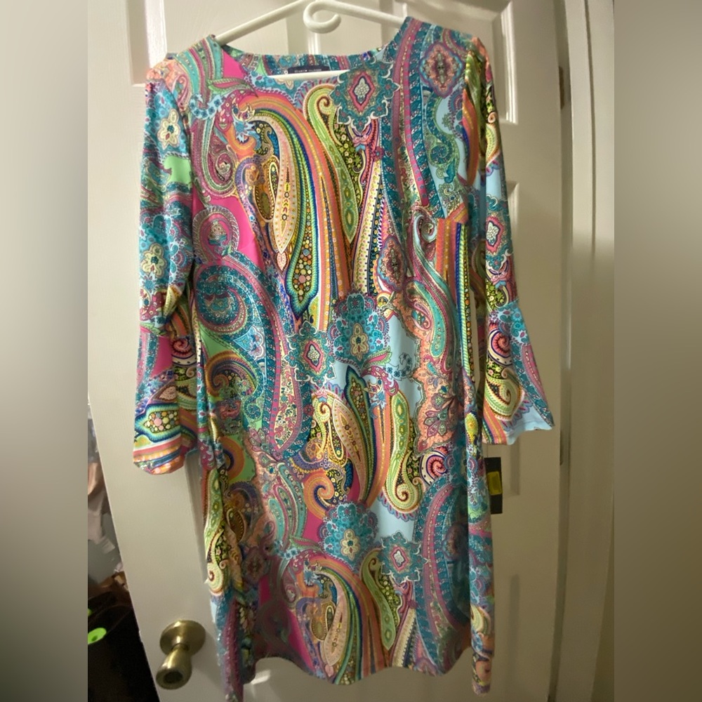 Tommy Hilfiger Paisley dress, NWT size 10